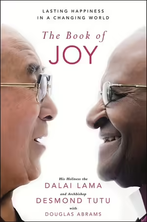 the book of joy cover by Dalai Lama